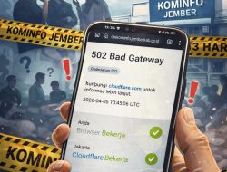 Website Kominfo Jember Tak Bisa Diakses Berhari-hari, Kepercayaan Publik Ikut Dipertaruhkan